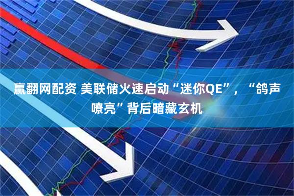 赢翻网配资 美联储火速启动“迷你QE”，“鸽声嘹亮”背后暗藏玄机